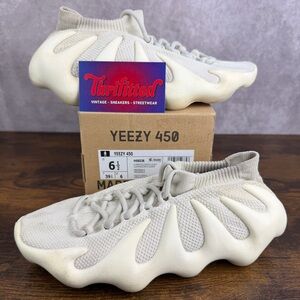 Adidas Yeezy 450 Cloud White Size 6.5 H68038 Men’s Sneakers OG Rare Kanye West